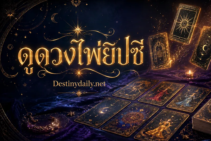 ดูดวงไพ่ยิปซี วันนี้ ทายใจคุณด้วยไพ่ทาโรต์ แม่นๆ ฟรี